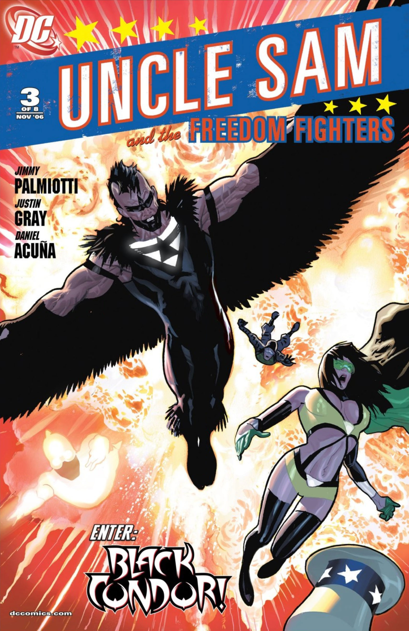 UNCLE SAM AND THE FREEDOM FIGHTERS #3