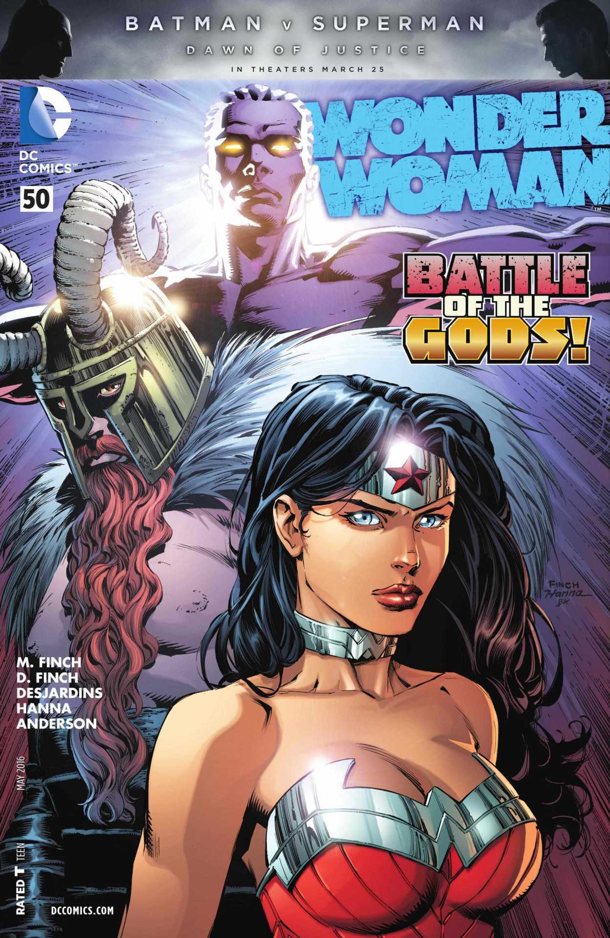 WONDER WOMAN #50