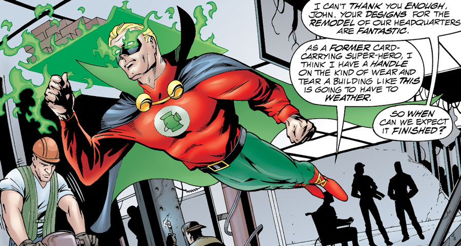 Lighting the Way Green Lantern Alan Scott DC