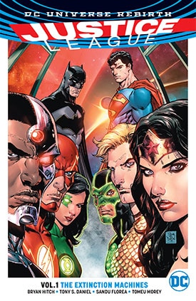 JUSTICE LEAGUE VOL. 1: THE EXTINCTION MACHINES