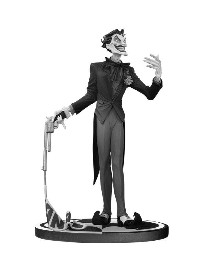 Dc black and white on sale statues