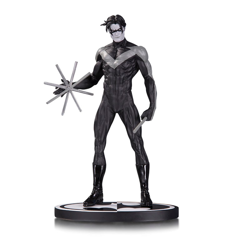 A Dramatic Display All 100 Batman Black White Statues DC