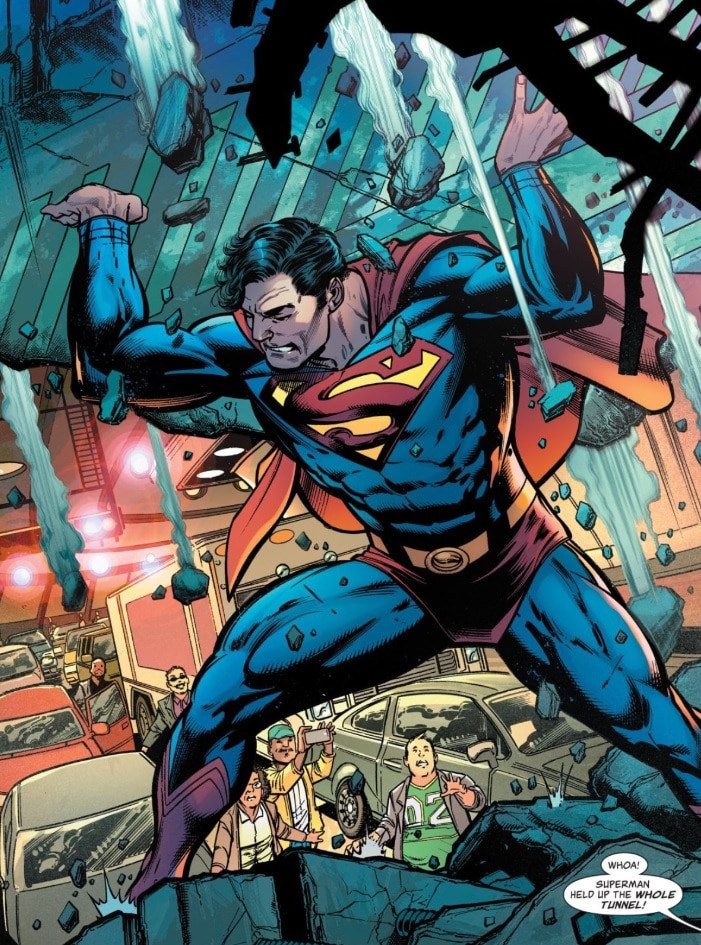 Man of Steel - Superman saves Lois 