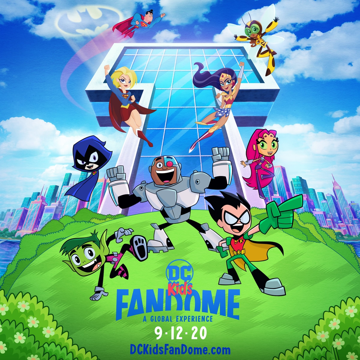 Calling all Superhero Families! Don't Miss DC Kids FanDome on September 12!