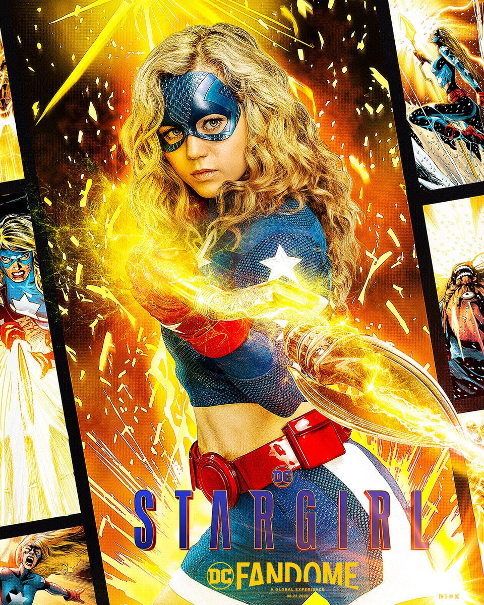 DC FanDome DC TV Posters - Stargirl