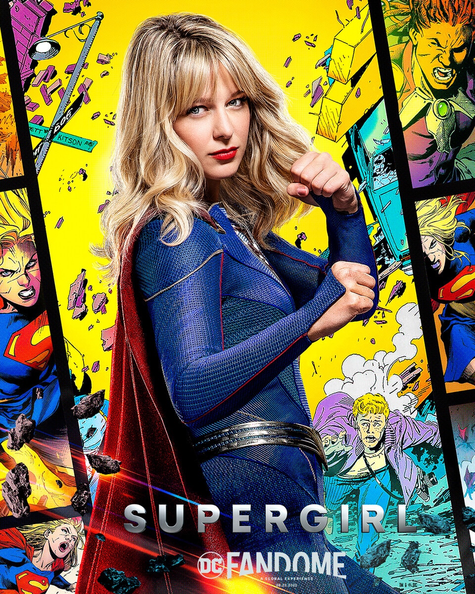 DC FanDome DC TV Posters - Supergirl