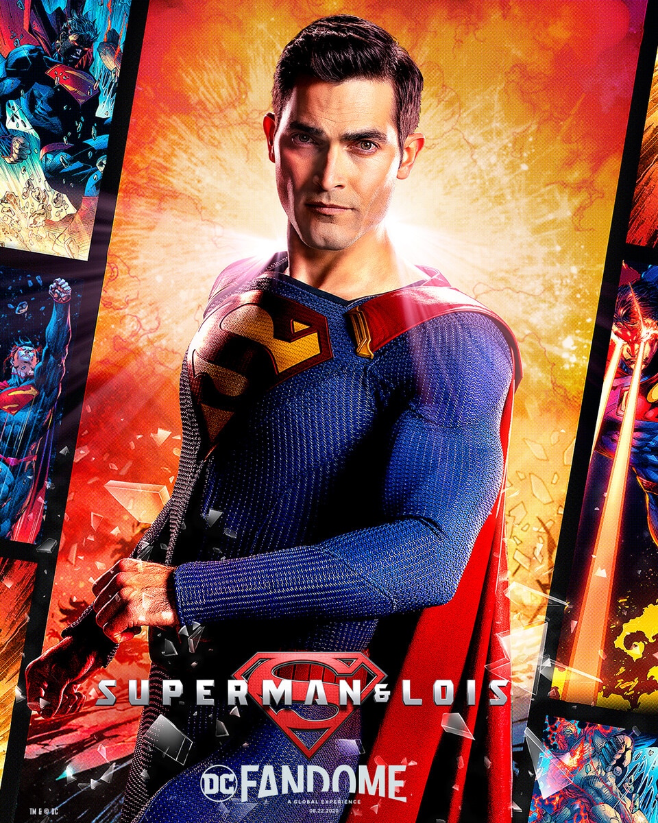 DC FanDome DC TV Posters - Superman