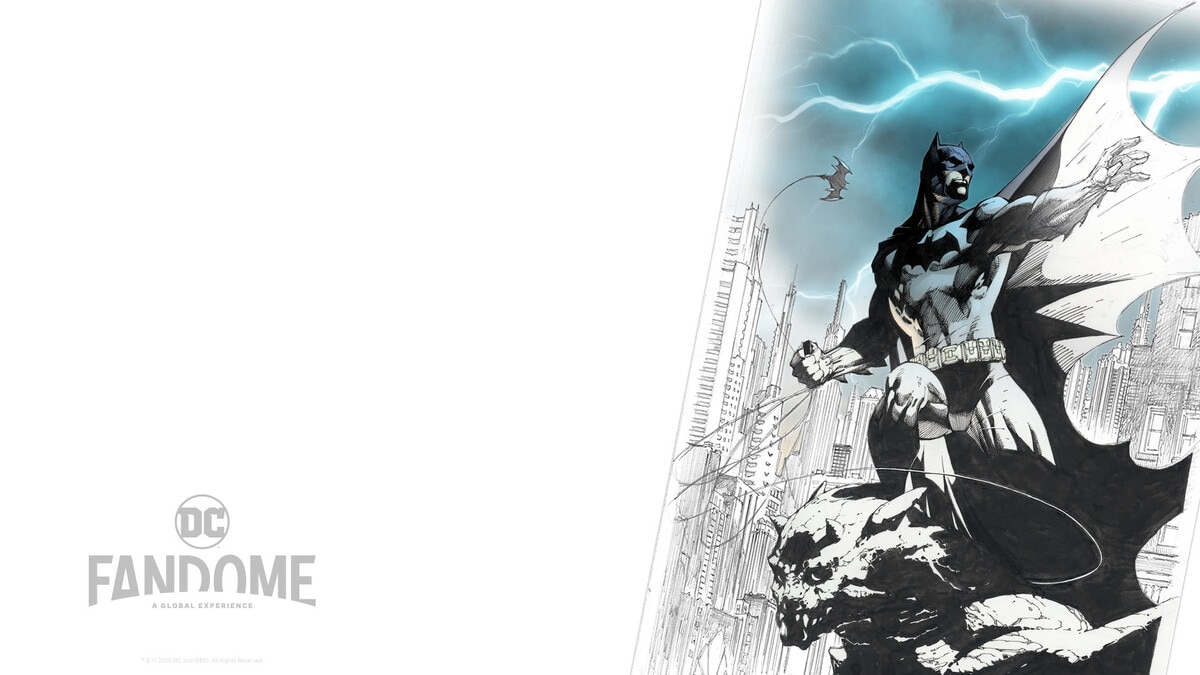 DC FanDome Video Background - Jim Lee Batman