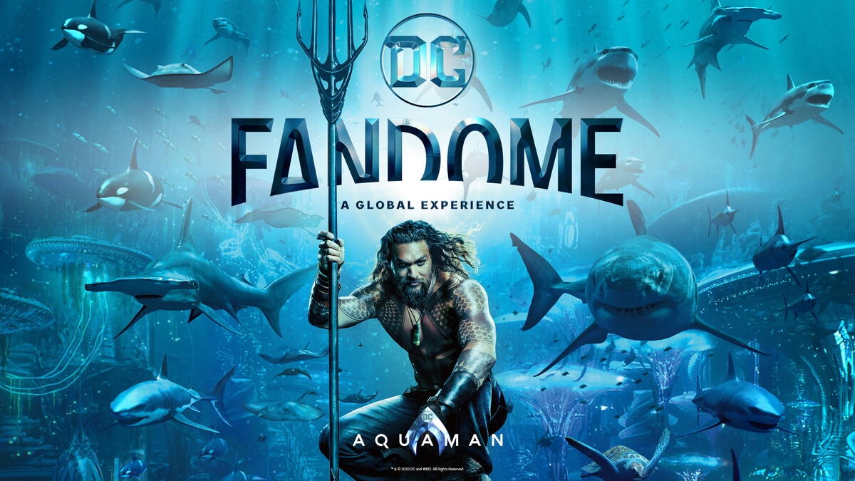 DC FanDome Desktop Wallpaper: Aquaman