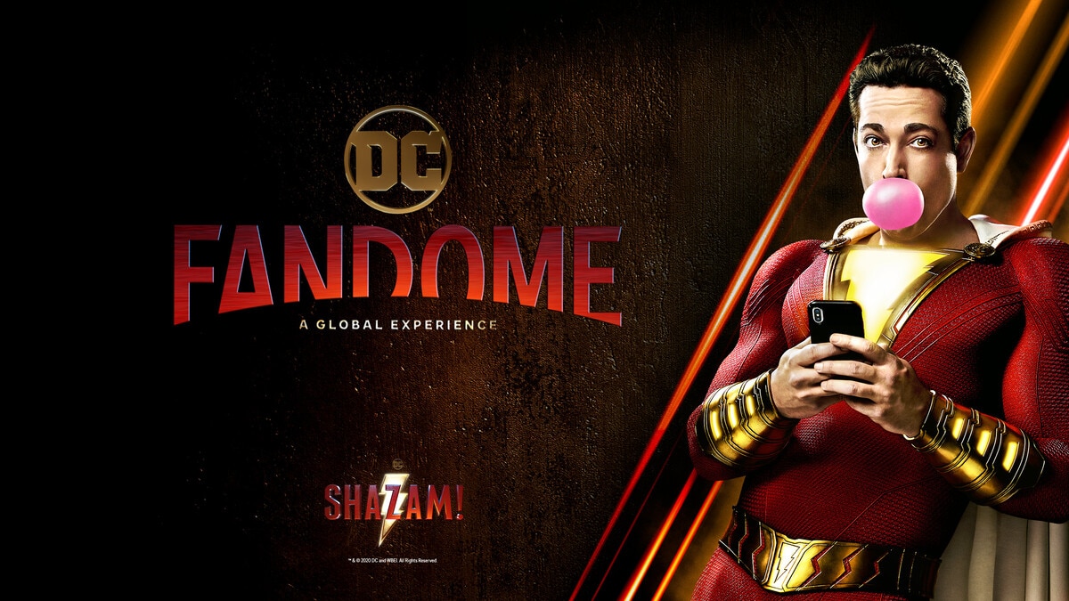 DC FanDome Desktop Wallpaper: Shazam