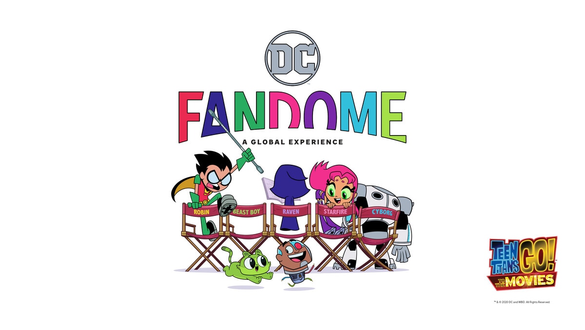 DC FanDome Desktop Wallpaper: Teen Titans Go! To The Movies