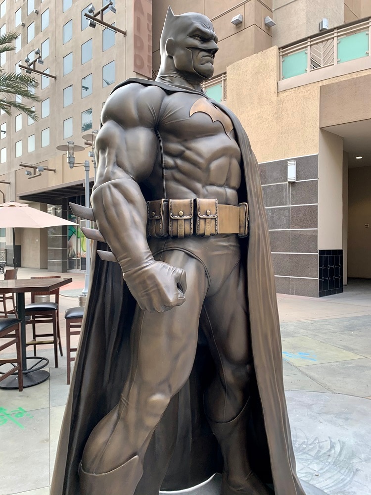 A Batman in Bronze The Story Behind Burbank s New Super Hero