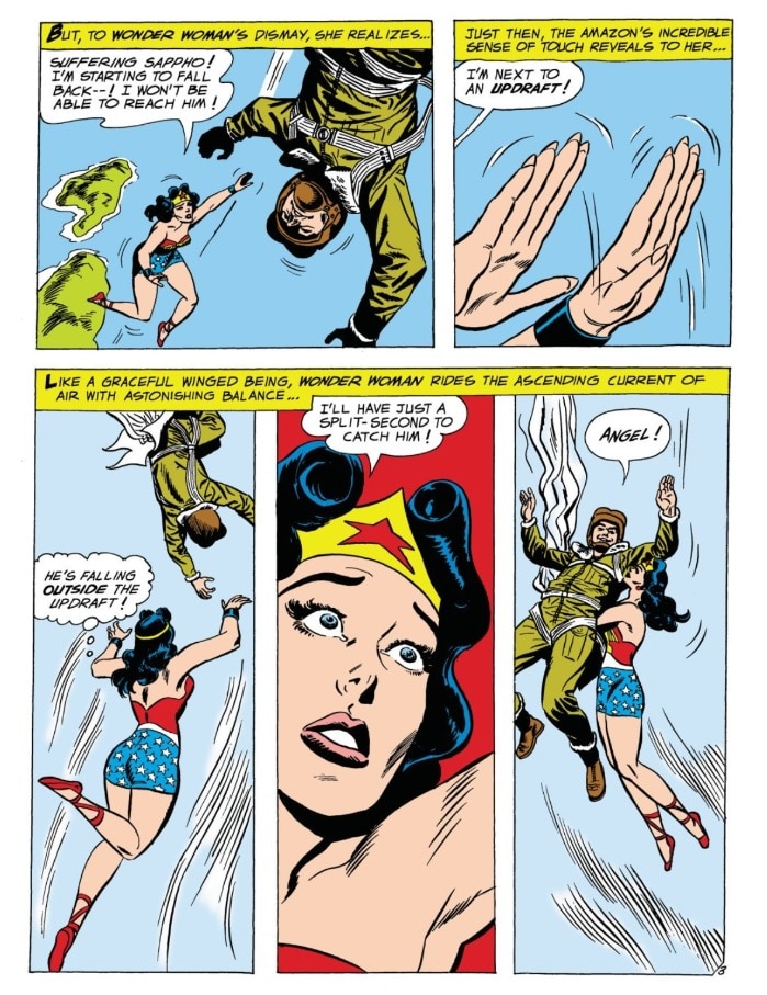 wonder woman flying invisible plane