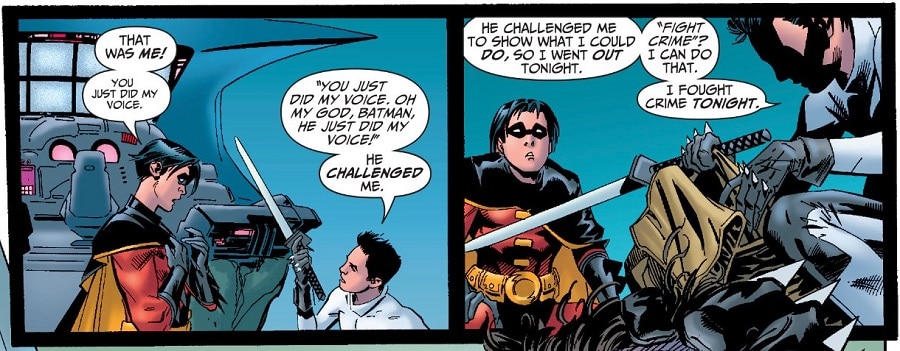 tim drake and damian wayne