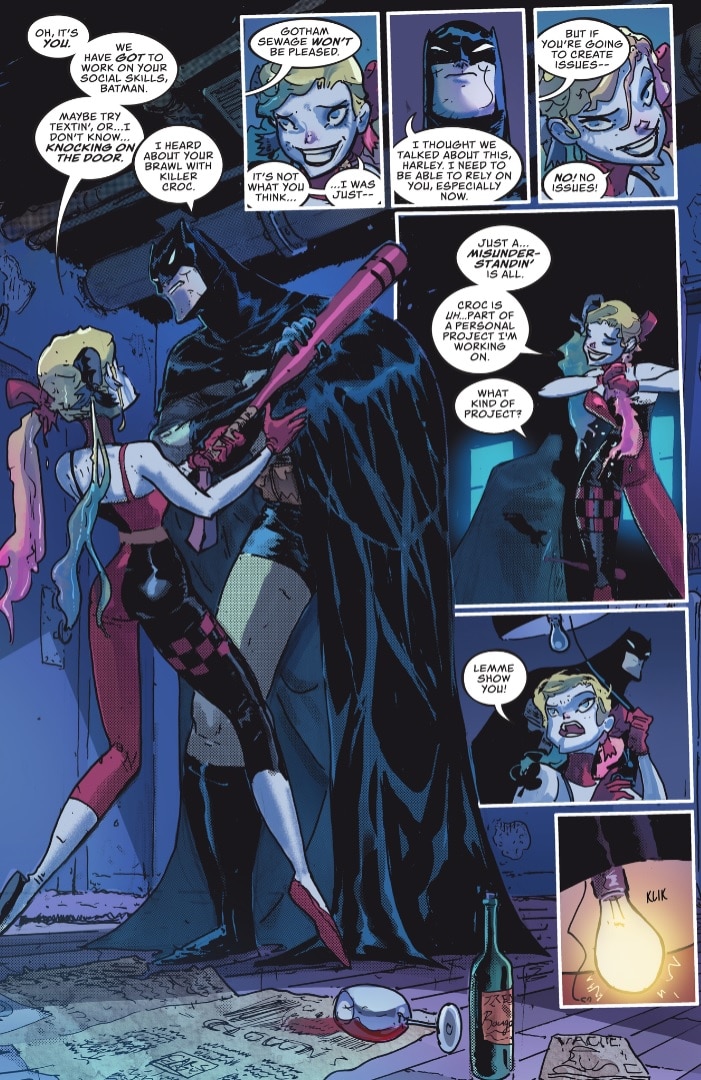 batman comic harley quinn