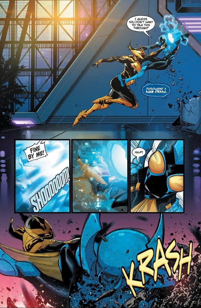 Blue Beetle: Graduation Day #2 by Josh Trujillo – Double-Sized Issue Comic  Blog!